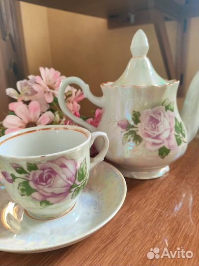 Чайная пара фарфор