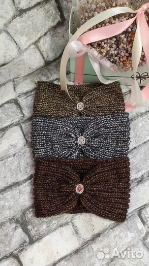 Повязка на голову ручной работы