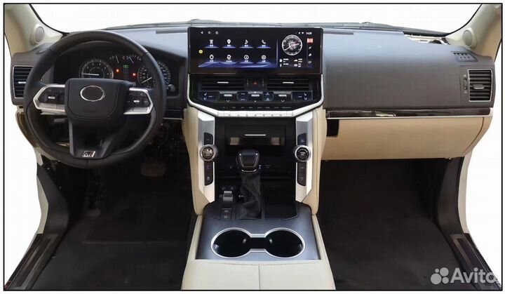 Рестайлинг салон Toyota LC200 2008-2015гг в LC300