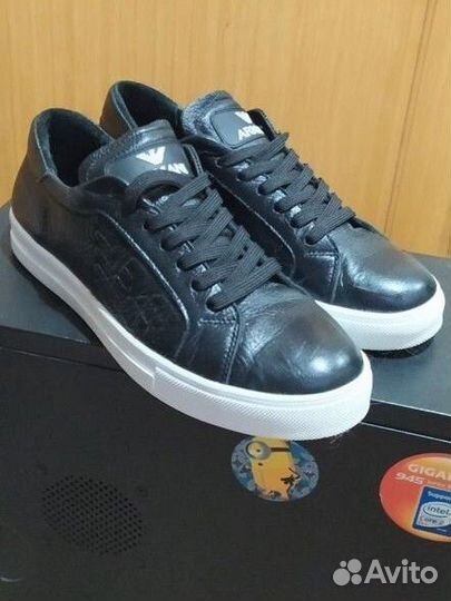 Кеды Armani мужские 43 (Натуральная кожа)