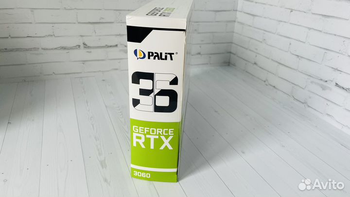 Новая rtx 3060 12 гб Palit новая