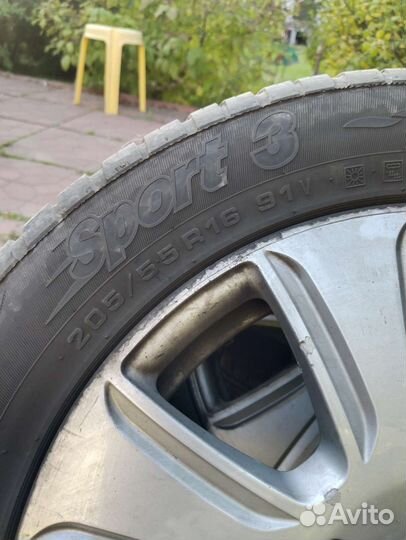 Колеса в сборе на Ауди ваг группа R16 205/55