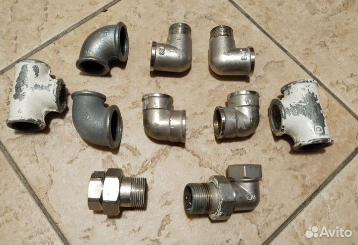 Фитинг для труб воды и отопления