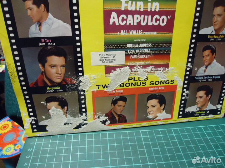 LP Elvis Presley – Fun In Acapulco 1963/1977