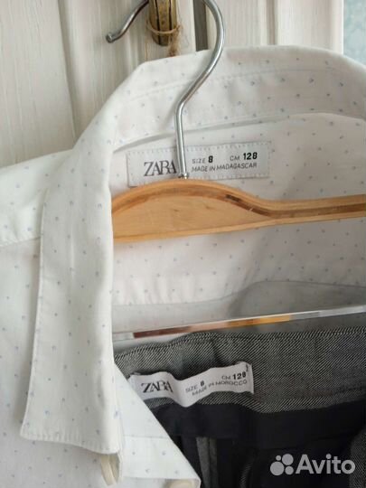 Рубашка zara 128