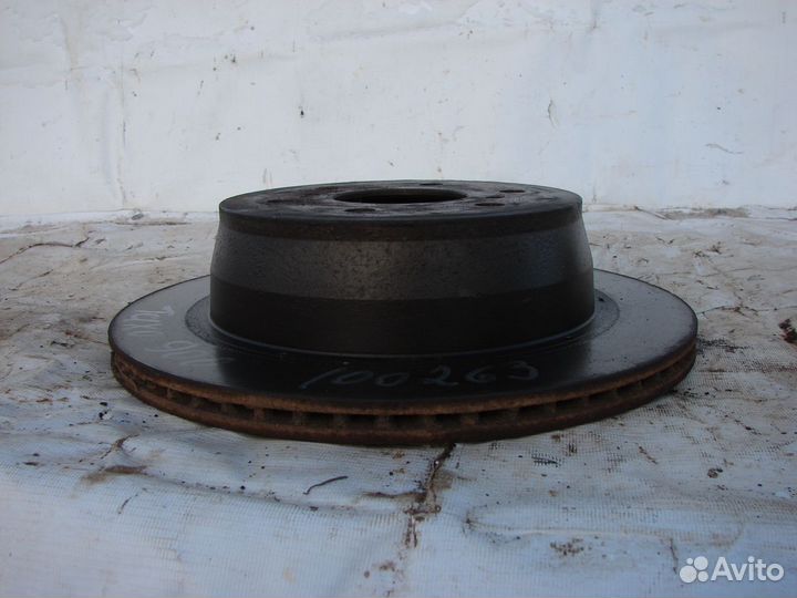 Задний тормозной диск Cadillac Escalade 2009г