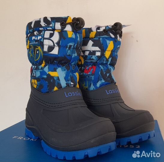 Сноубутсы сапожки лэсси для снегокаши lassie