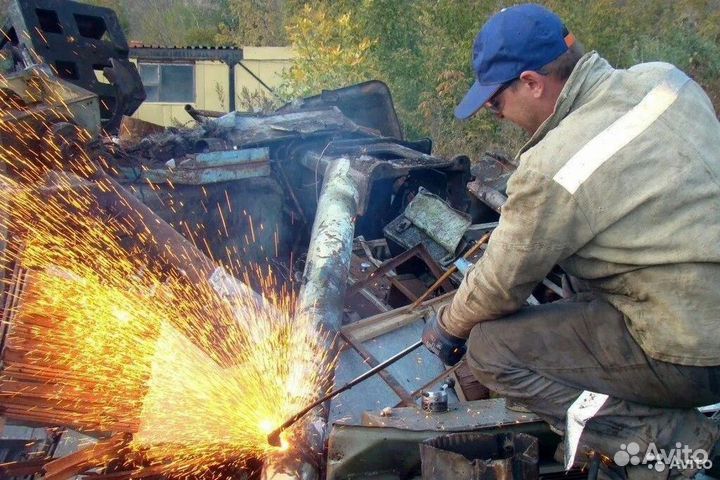Демонтаж металлоконструкций и сооружений