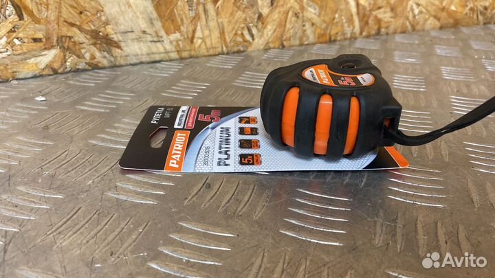 Усиленная рулетка patriot 5 м. Platinum MPT-5L3500