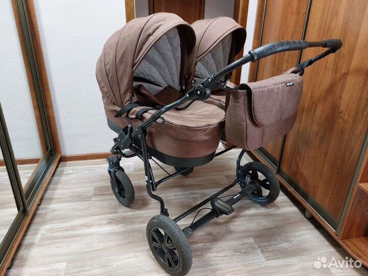 Коляска для двойни 2 в 1