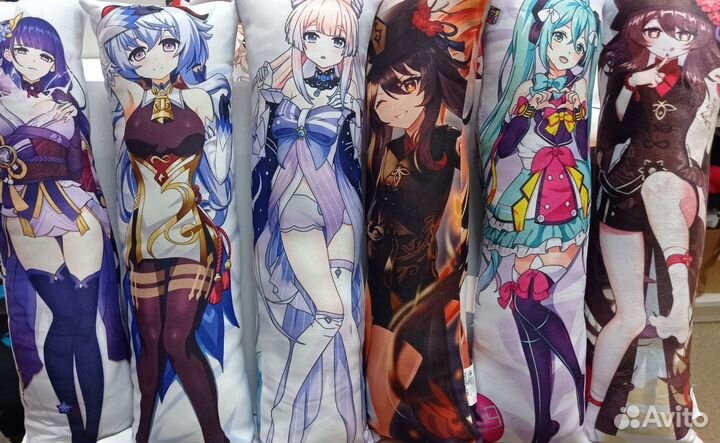 Подушка дакимакура аниме