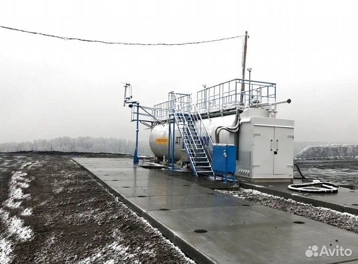 Контейнерная АЗС для нужд предприятия