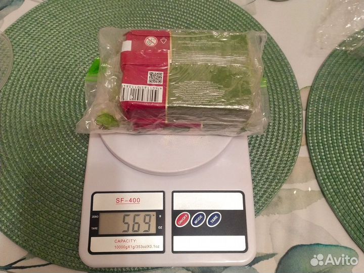 Пластилин скульптурный зеленый