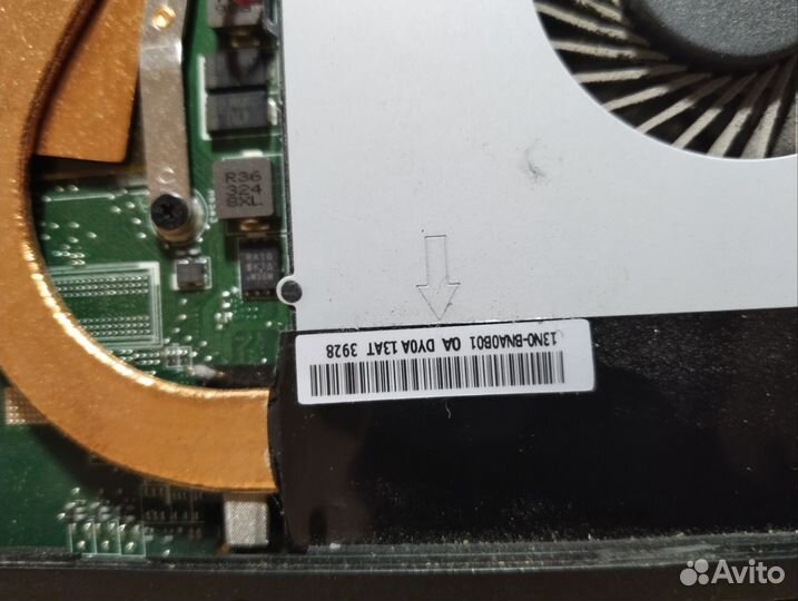 Ноутбук DNS i3-3120M на запчасти