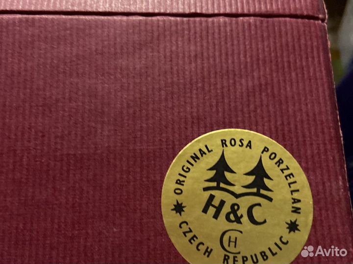 Чешский сервиз 6 персон