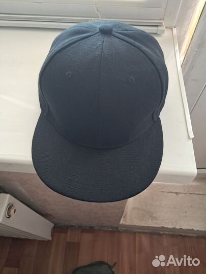 Бейсболка мужская с прямым козырьком