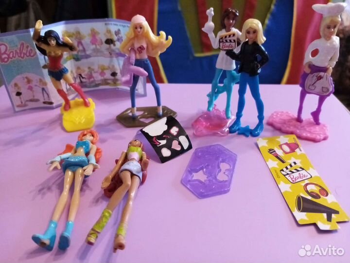 Куколки мини Барби и Винкс