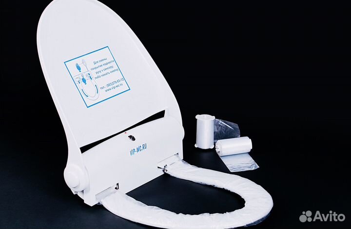 Крышка на сиденье автомат сенсорная io7.6.7 наклад