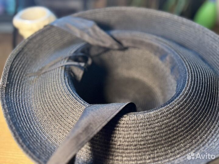 Шляпа женская черная