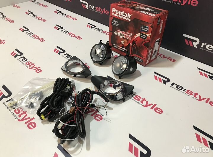 Туманки Toyota Vitz 130 1м S659