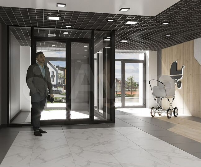 1-к. квартира, 52,3 м², 8/10 эт.