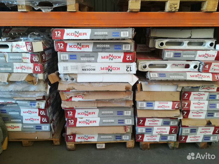 Новые чугунные радиаторы отопления 500