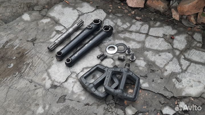 BMX Шатуны + педали
