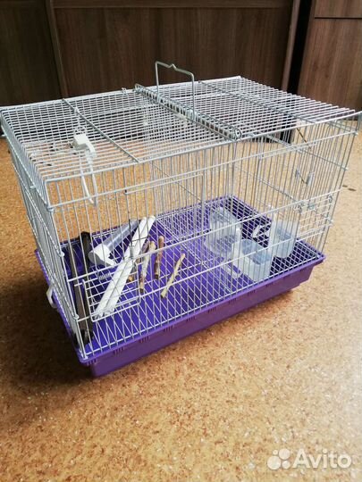 Клетки 1. для попугаев, 2. для грызунов