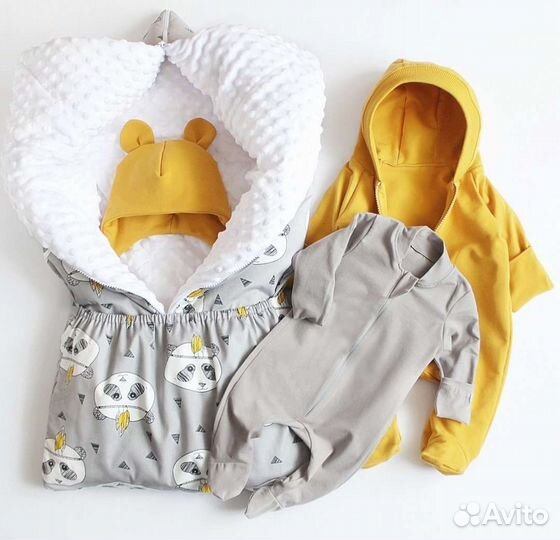 Конверт, комплект на выписку