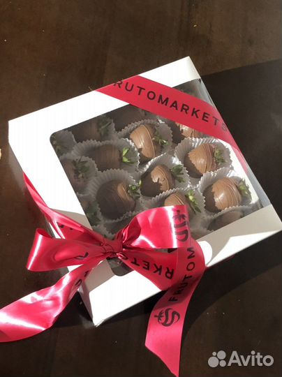 Клубника в бельгийском шоколаде