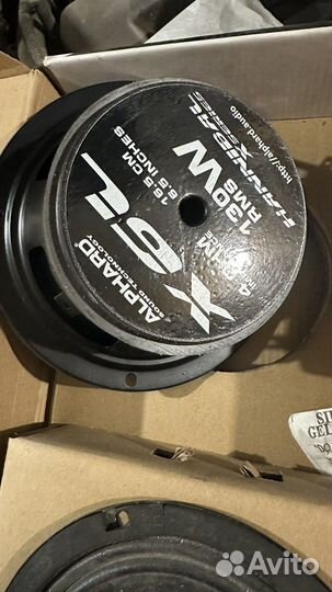 Динамики alphard x6l