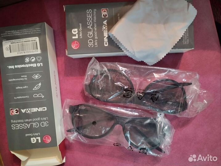 Очки для просмотра 3D LG