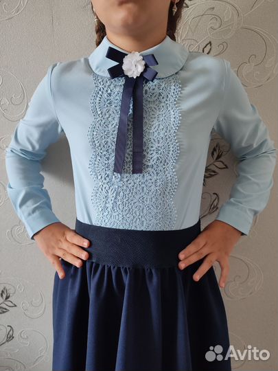 Блузка школьная