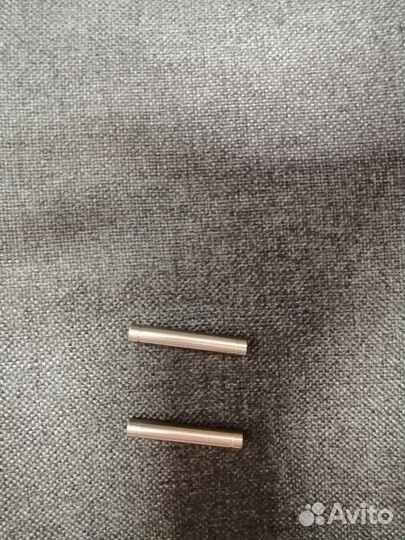 Набор штуцеров с накаткой с двух сторон (50мм)