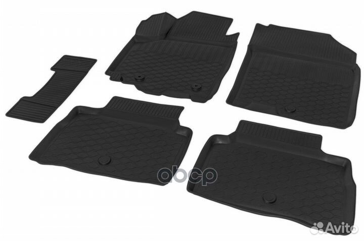 Коврики салона (полиуретан) 15503001 Rival