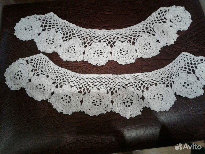 Вязаные воротнички