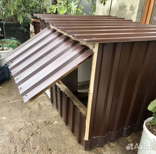 Будка утепленная большая для собаки