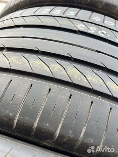 Continental ContiSportContact 5 285/40 R22 и 325/35 R22