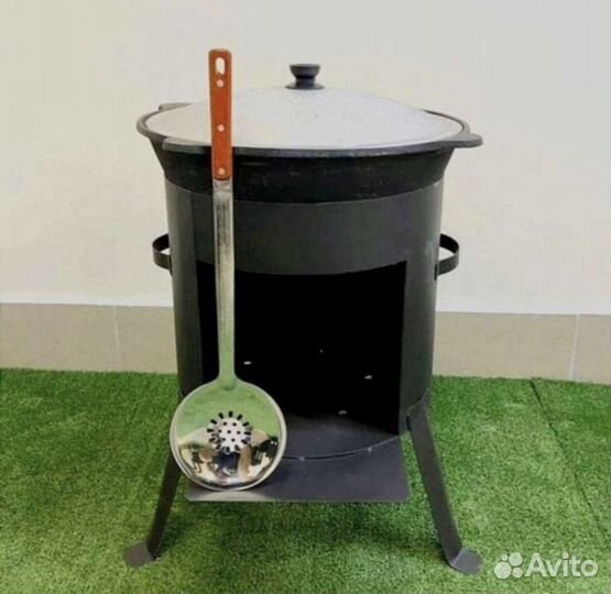 Кaзан чугyнный 12 литрoв