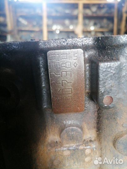 Блок двигателя Renault Megane 2 K9K 2007