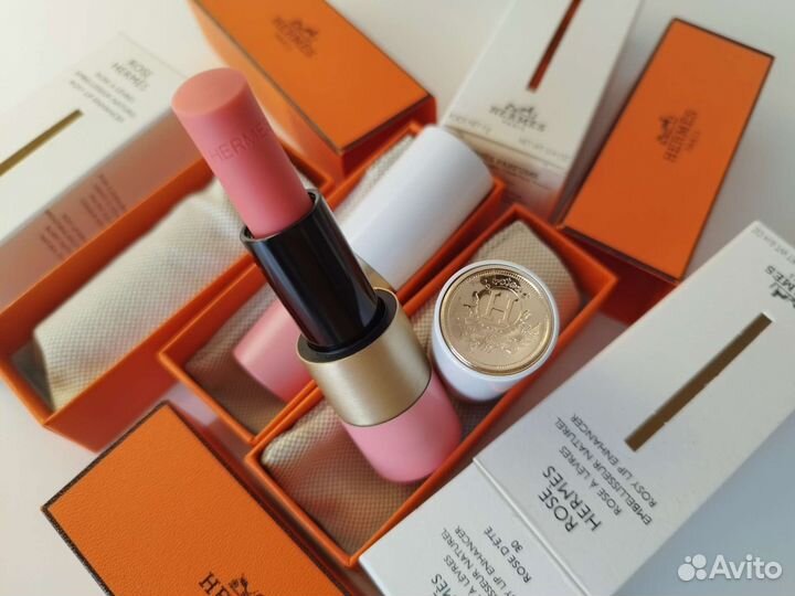 Hermès бальзам для губ Rose d’Été