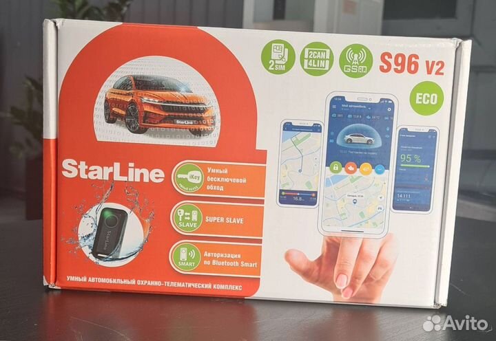 Сигнализация Starline S96 v2 ECO