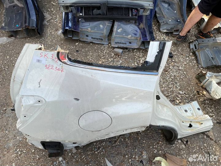 Задняя левая четверть Subaru Forester SK