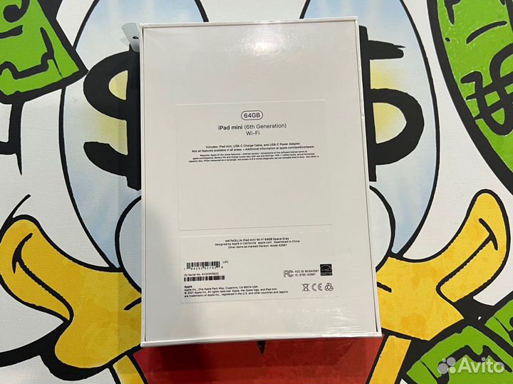 iPad mini 6 64 wifi Серый космос
