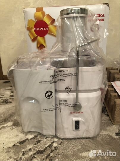 Соковыжималка Supra. Новая