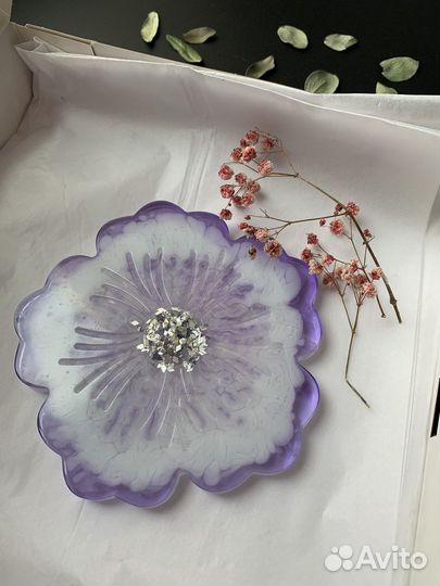 Подставка из эпоксидной смолы