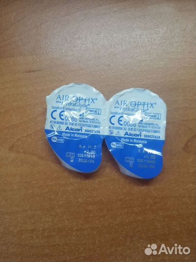 Линзы контактные