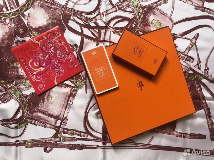 Hermes Paris платок новый оригинал