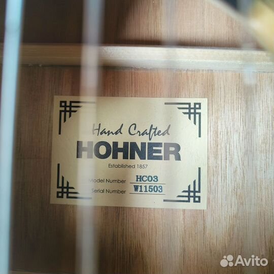 Акустическая гитара Hohner Hc-03 3\4