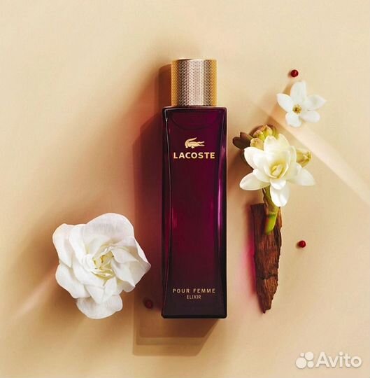 90мл Lacoste pour femme elixir парфюмерная вода